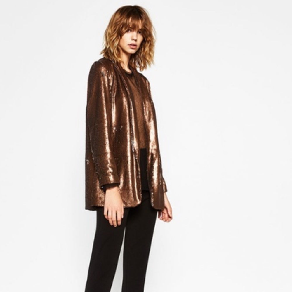 All sequins Zara blazer perfect condition